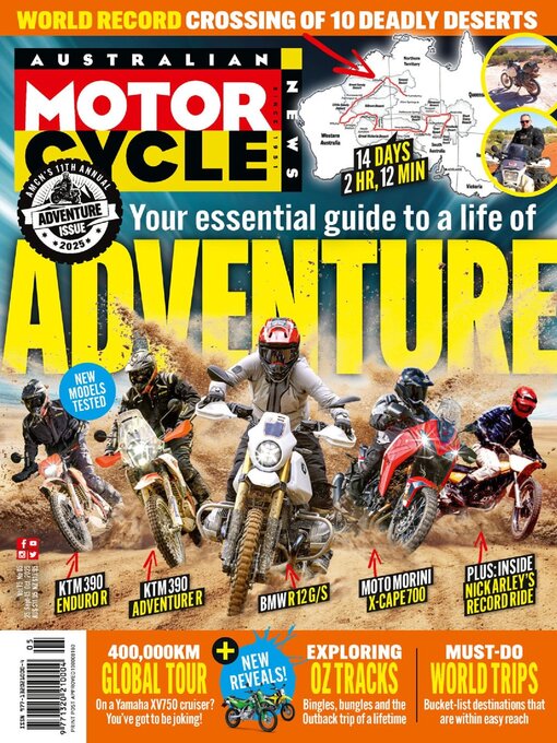 Title details for Australian Motorcycle News by Citrus Media Digital Pty Ltd - Available